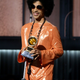 Prince during the Grammys in Los Angeles on Feb. 8, 2015
Michael Tran/FilmMagic